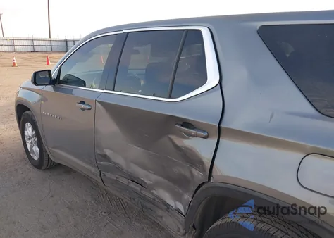 2020 Chevrolet Traverse Fwd Ls из США, поврежденный, VIN 1GNERFKWXLJ313305